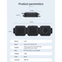 Зарядное устройство Hoco Wireless Charger CQ4 Unique 3in1 Folding Black for iPhone 16 I 15 I 14 I 13 I 12 series, Apple Watch and Apple AirPods фото 16