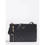 Женская сумка кросс боди Guess Naya Double Zip Crossbody темно-серая (HWBL7881700-COA)