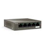 Сетевой коммутатор Tenda TEF1105P-4-63W: Количество портов Fast Ethernet (10/100) 5