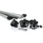 Thule TH-757 AeroBar на крышу с рейлингами: Тип поперечин аэродинамичные овальные алюминиевые