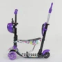 Самокат Best Scooter фиолетовый (68995): Максимальная допустимая нагрузка, кг 60