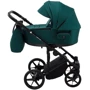 Коляска 2 в 1 Adamex Porto Light Tip TK-52 темно-зеленый (625701): Количество блоков 2