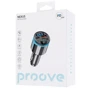 Зарядное устройство Proove Car Charger USB+USB-C FM Launcher Nexus PD+QC3.0 30W Black (FMNX30110001): Тип автомобильное
