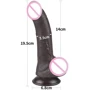 Фаллоимитатор LoveToy Sliding-Skin Dual Layer Dong 7.5" Black