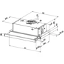 Вытяжка FABER Flexa Ng Glass WH A60 (315.0635.107): Тип воздухоочистителя Рециркуляция, Отвод