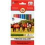Олівці кольорові KOH-I-NOOR TRIOCOLOR Jumbo Horses, 12 кол (3142)