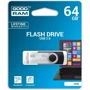 USB-флешка GOODRAM 64GB UTS2 Twister USB 2.0 Black (UTS2-0640K0R11): Стандарт USB USB 2.0