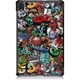 Аксессуар для планшетных ПК BeCover Smart Case Graffiti for Samsung Galaxy Tab S6 Lite P610/P615/Tab S6 Lite 2022 P613/P619 (705197): Материал искусственная кожа