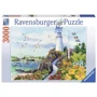 Пазл Ravensburger Рай на узбережжі 3000 елементів (RSV-170739)