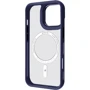 Чехол для iPhone Proove Clear Essence Case with Magnetic Ring Midnight Blue for iPhone 16 Pro: Тип чехла накладка на заднюю часть