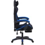 GT Racer X-2324 Fabric Black/Blue: Материал корпуса Металл, Пластик