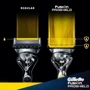 Gillette Fusion Proshield Сменные касеты для бритья 3 шт: Тип станка Со сменными кассетами