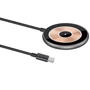 Зарядное устройство WIWU Wireless Charger Strong MagSafe Adsorption 15W Wi-W007 Black for iPhone 16 I 15 I 14 I 13 I 12 series: Особенности Быстрая зарядка
