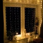 Гірлянда водоспад (штора) Springos 2 x 2 м 200 LED Pilot USB CL4020 Warm White фото 4