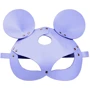 Кожаная маска мышки Art of Sex - Mouse Mask, лавандовый