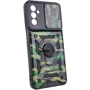 Аксессуар для смартфона Mobile Case Camshield Serge Ring Camo Army Green for Samsung A047 Galaxy A04s: Материал TPU (термополиуретан) и поликарбонат