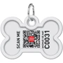 Адресник металлический WAUDOG Smart ID c QR паспортом рисунок Дом 40х28 мм (0640-0230): Производитель WAUDOG