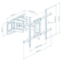 Кронштейн для ТВ Walfix R-513B