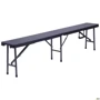 Лавочка складная AMF Джили пластик Rattan Black (514747)