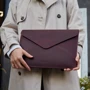 INCARNE Handmade Leather Cover Magnetic Message Bordo for MacBook Air 15" M3 | M2 (2024 | 2023): Тип аксессуара чехол