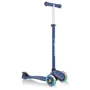 Самокат GLOBBER серії GO UP COMFORT LIGHTS 5в1 синій, колеса з підсвічуванням, 20 / 50кг (459-100-2): Тип коліс литі