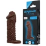 Насадка - презерватив LYBAILE Brave Man, коричневая (BI-016013)