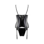 Корсет под кожу Passion ASUNA CORSET black XXL/XXXL