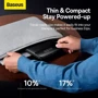 Зовнішній акумулятор Baseus Power Bank 20000mAh Blade HDEdition Digital Display 100W Black (PPBL000301) фото 12