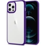 Чехол для iPhone Spigen Crystal Hybrid Hydrangea Purple (ACS01478) for iPhone 12 Pro Max: Цвет фиолетовый