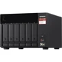 Сетевой накопитель (NAS) QNAP 6BAY 8GB TS-673A-8G: Слоты для дисков 6 x 2,5" или 3,5" HDD/SSD с интерфейсом SATA II или SATA III до 108 ТБ