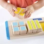 Навчальний набір Guidecraft Manipulatives Дробові частини квадрата (G6748)