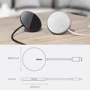 Зарядний пристрій Baseus Wireless Charger MagSafe Simple Mini 15W White (WXJK-F02) for iPhone 16 I 15 I 14 I 13 I 12 series фото 9