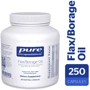 Pure Encapsulations Flax/Borage Oil 250 caps Льняное масло и масло огуречника (PE-00110)