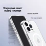 Чехол для iPhone VOKAMO Sdouble MagSafe Transparent for iPhone 15 Plus (NVK010805) фото 5