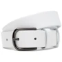 Женский ремень Borsa Leather белый (V1110GX27-white)