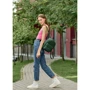 Жіночий рюкзак Sambag Brix KSH зелений (11311007): Фактура Матовая, Гладкая