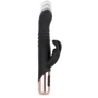 Вибратор-кролик Rosy Gold - Rabbit Vibrator with thrusting function - Black