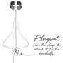 Ожерелье-воротник Bijoux Indiscrets Desir Metallique Collar - Black