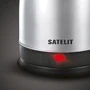 Электрочайник Satelit SK1811S: Покрытие нагревательного элемента (материал) нержaвеющaя стaль