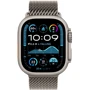 Apple Watch Ultra 2 2024 GPS + Cellular 49mm Natural Titanium Case with Natural Titanium Milanese Loop - Large (MX5T3UL/A): Экран OLED LTPO2 (яркость до 3000 нит) с технологиями Always-On Retina / 410х502 пикселей