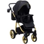 Коляска 2 в 1 Adamex Barcelona Polar (Gold) BR442 (624631): Материал колес полиуретан
