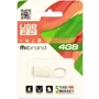 USB-флешка Mibrand 4GB Irbis Silver USB 2.0 (MI2.0 / IR4U3S): Стандарт USB USB 2.0