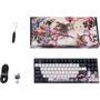Клавіатура Varmilo VPE87 Chang'e Cherry Mx Red EN (A50A054D4A3A01A043): Кількість клавіш 87
