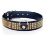 Ошейник с кристаллами Fetish Boss Series - Collar with crystals Gold (BS3300102)