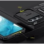 Чохол для телефона Mobile Case Camshield Army Ring Black для Samsung A356 Galaxy A35 / A556 Galaxy A55: Плівка в комплекті нет