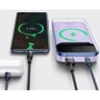 Внешний аккумулятор Baseus Power Bank 10000mAh Wireless Charger Magnetic 20W Purple (PPCX010005): Кабели/переходники для смартфонов в комплекте USB Type-C