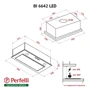 Витяжка Perfelli BI 6642 BL LED фото 11