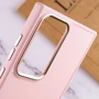 Чехол для телефонов TPU Case Bonbon Metal Style Light Pink for Samsung S928 Galaxy S24 Ultra: Материал TPU (термополиуретан)