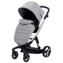 Коляска 2 в 1 Ibebe i-stop Chrome IS6 grey (624442): Материал колес полиуретан