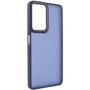 Чехол для телефонов Epik TPU+PC Lyon Frosted Case Navy Blue for Oppo A57s / A77s